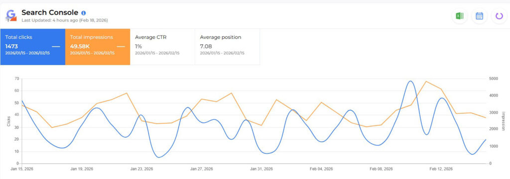 Search Console Report