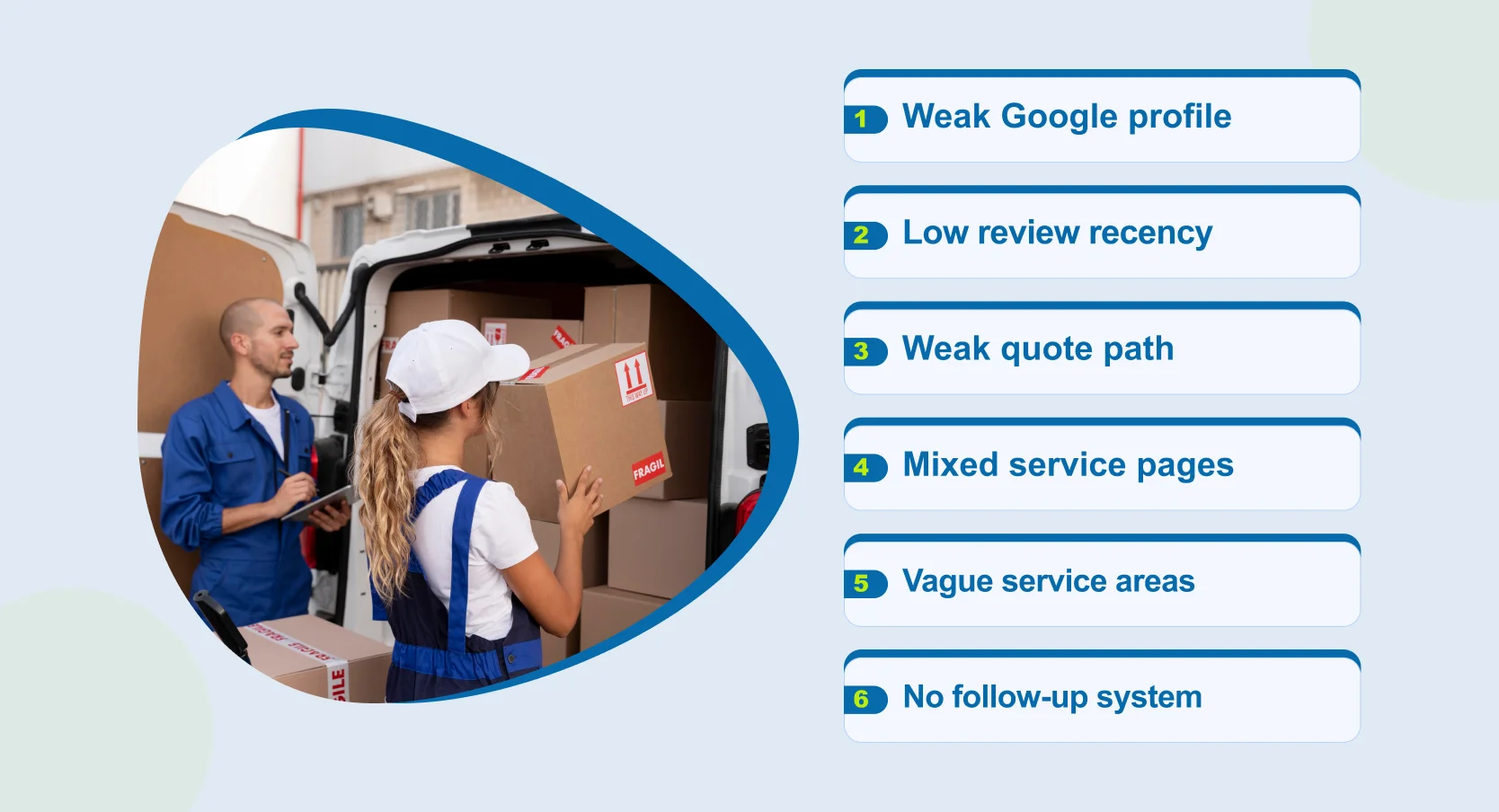 6 Gap for Moving Company Free Lead