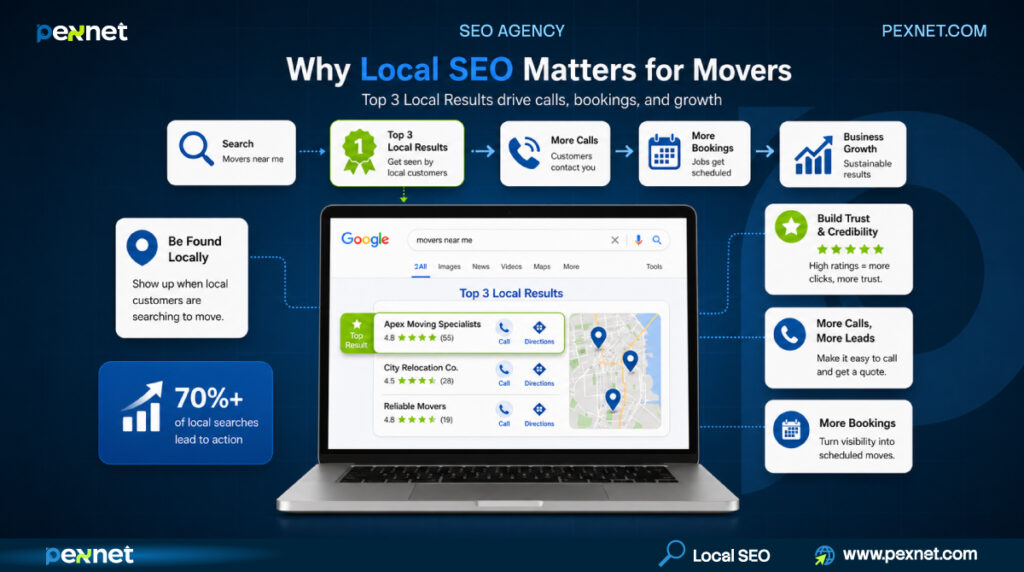 Why Local SEO Matters for Movers