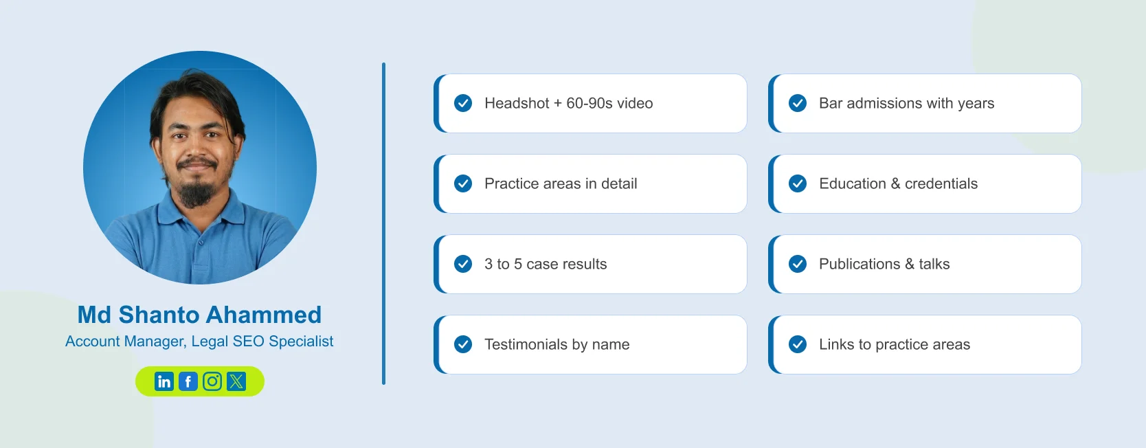 How to Optimize Attorney Bio Page
