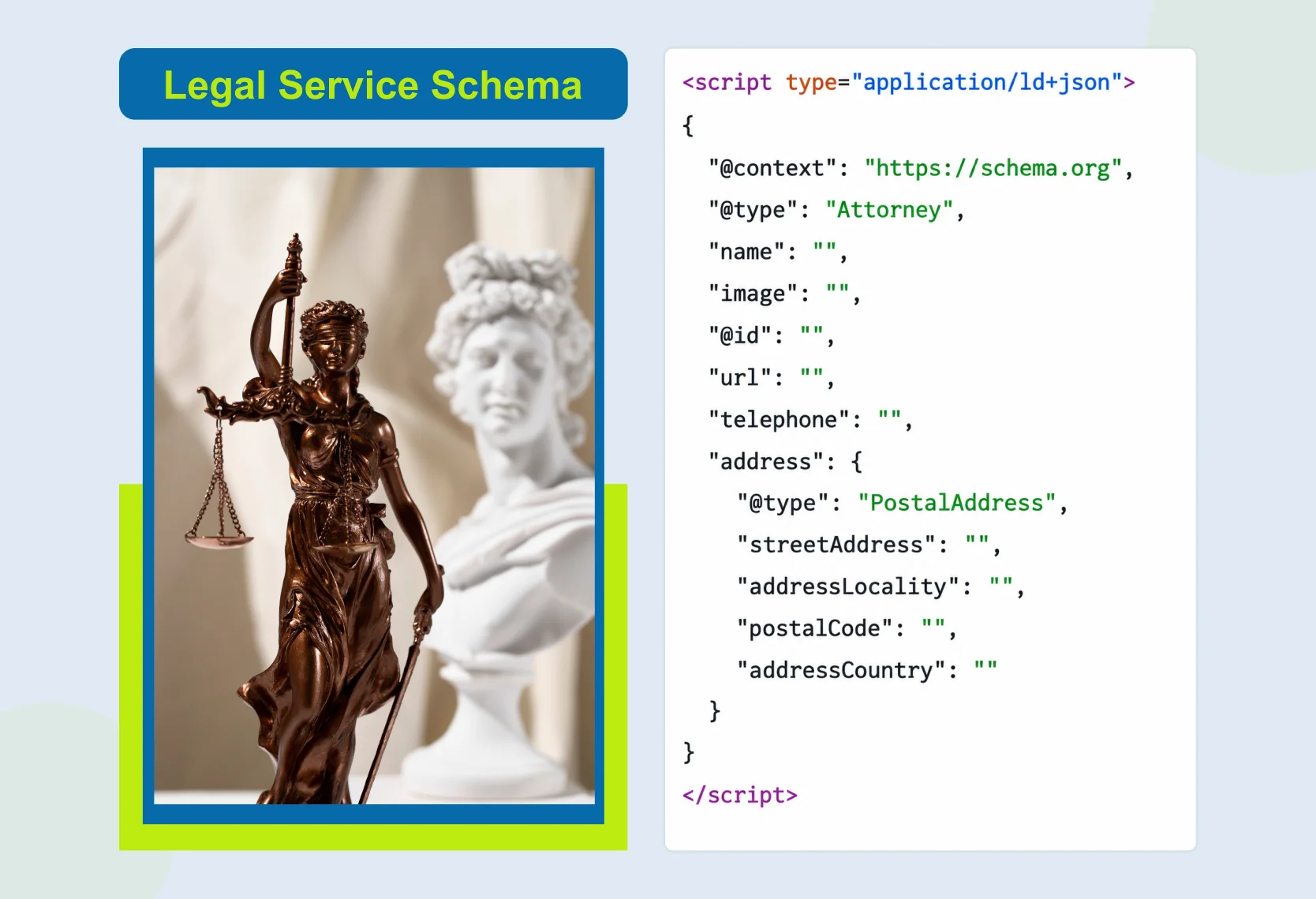 Legal business schema