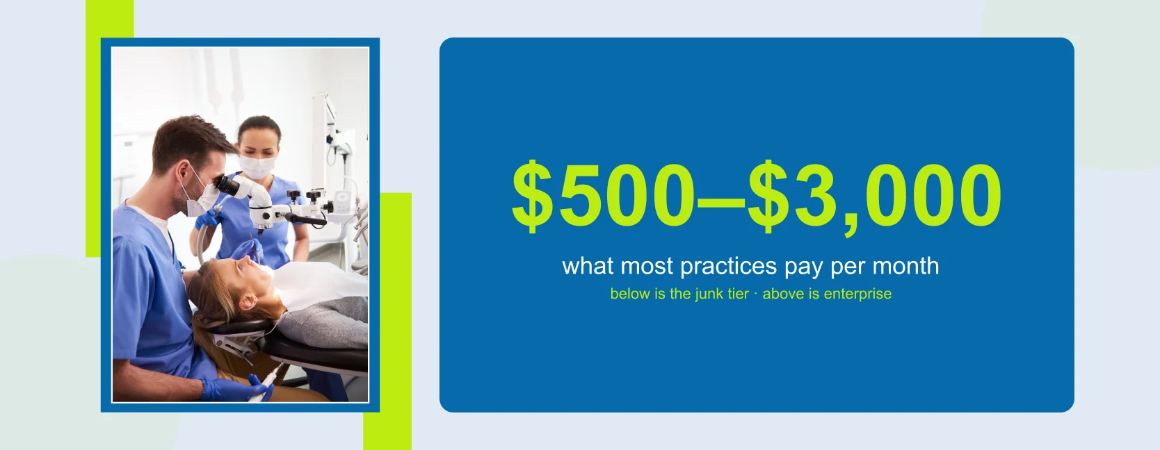 Dental SEO Actual Pricing